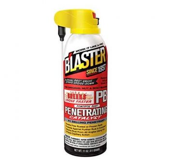 PB Blaster Penetrating Catalyst 11oz Aerosol Can with Smart Straw (12 Pack)